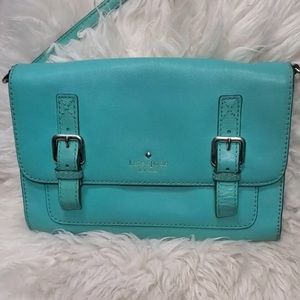 Kate Spade Teal Blue Green Crossbody Bag